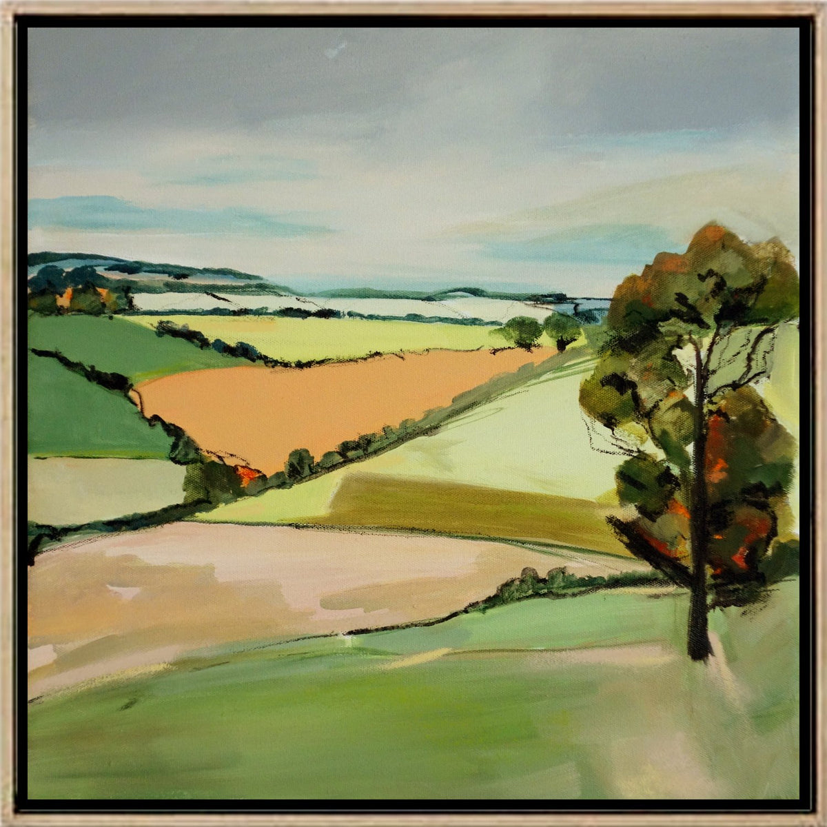 Morning Light 1 - Framed in Oak – Artzaro