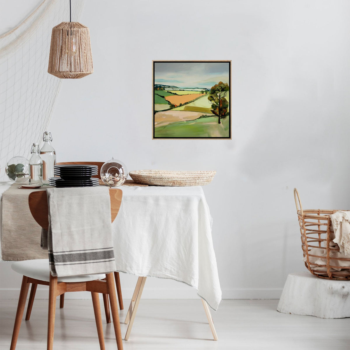 Morning Light 1 - Framed in Oak – Artzaro