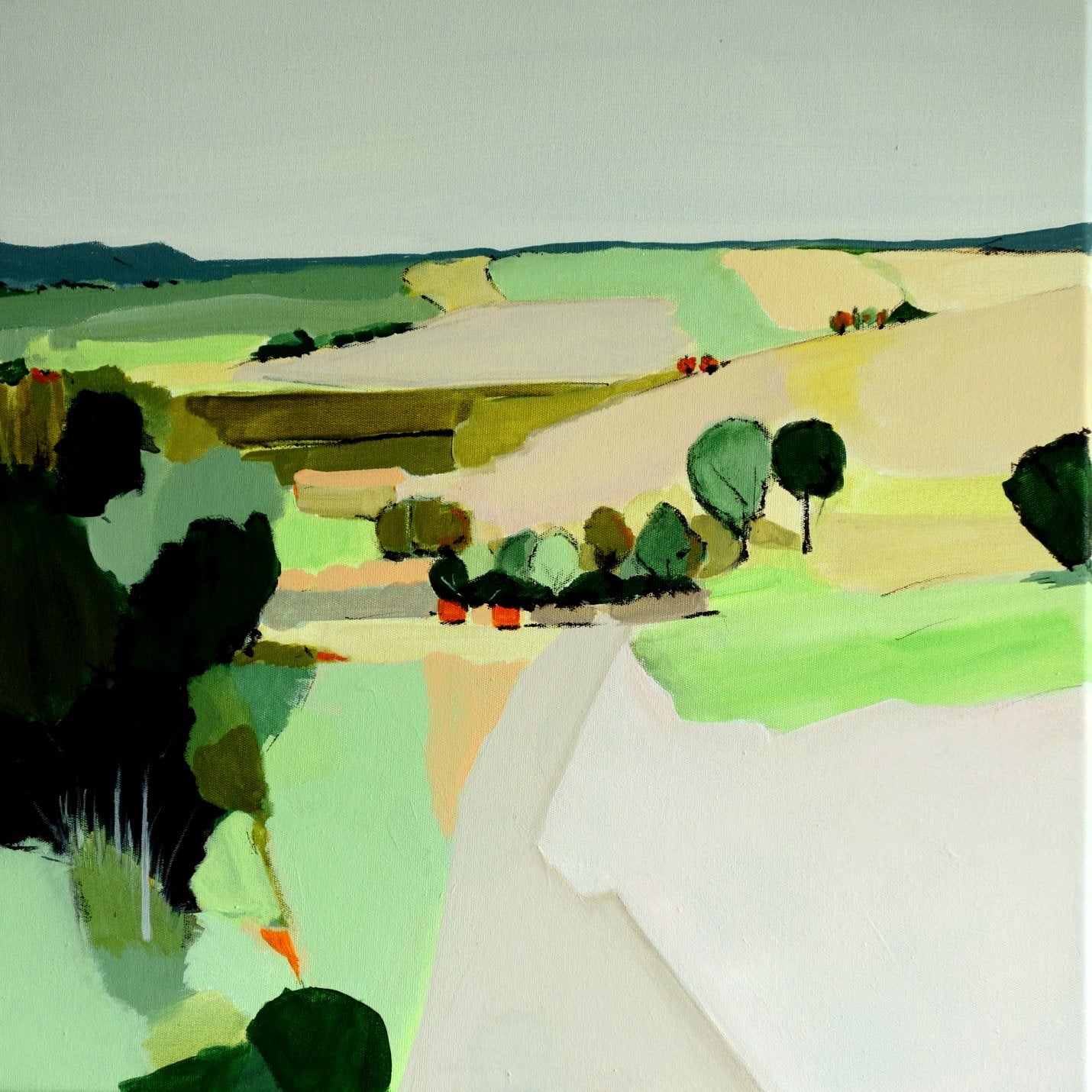 Open Horizon - Framed in Oak