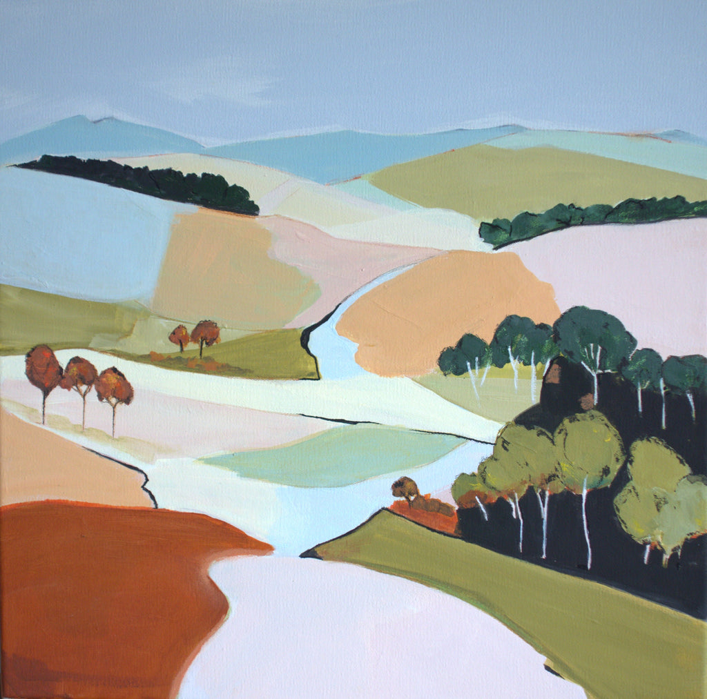 Valley of Light - Framed in Oak