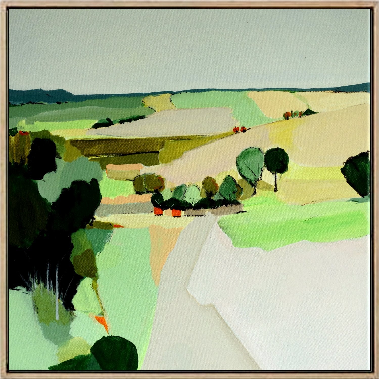 Open Horizon - Framed in Oak
