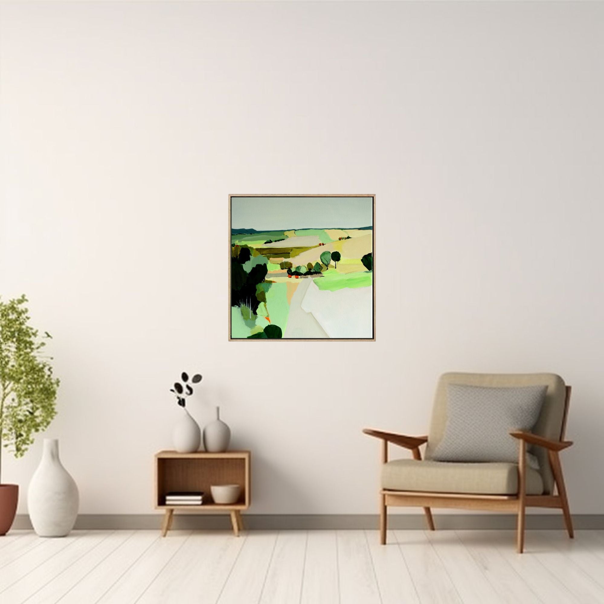 Open Horizon - Framed in Oak