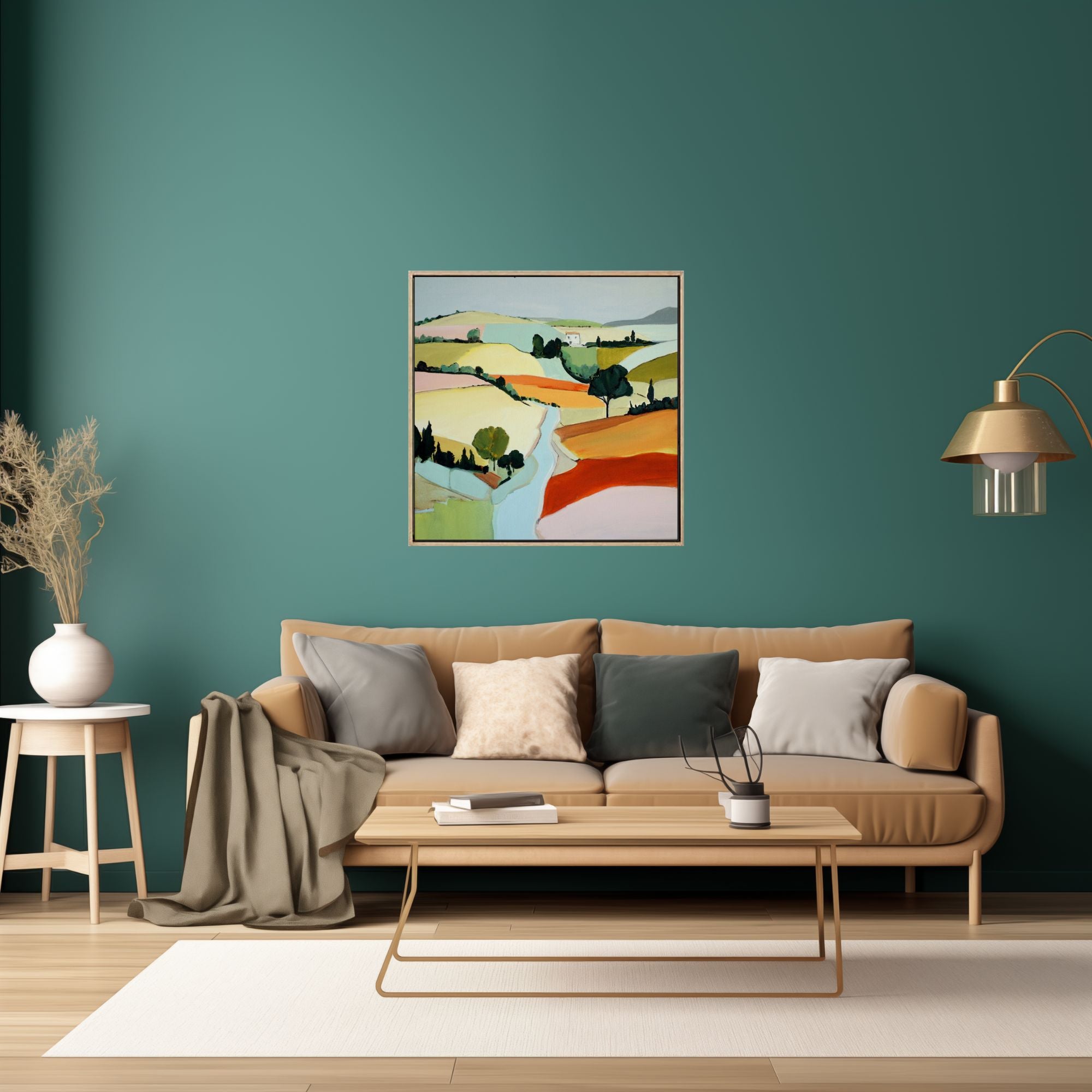 Hidden Valley - Framed in Oak