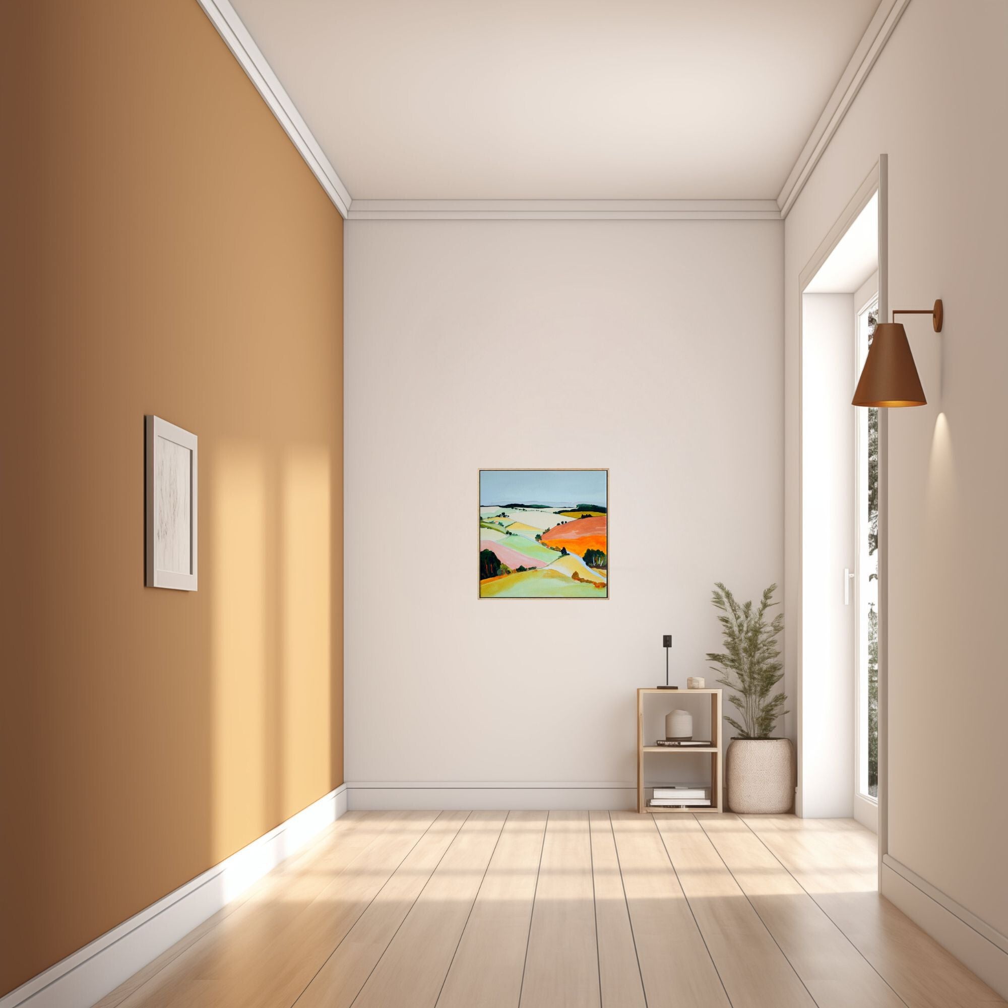 New Day - Framed in Oak