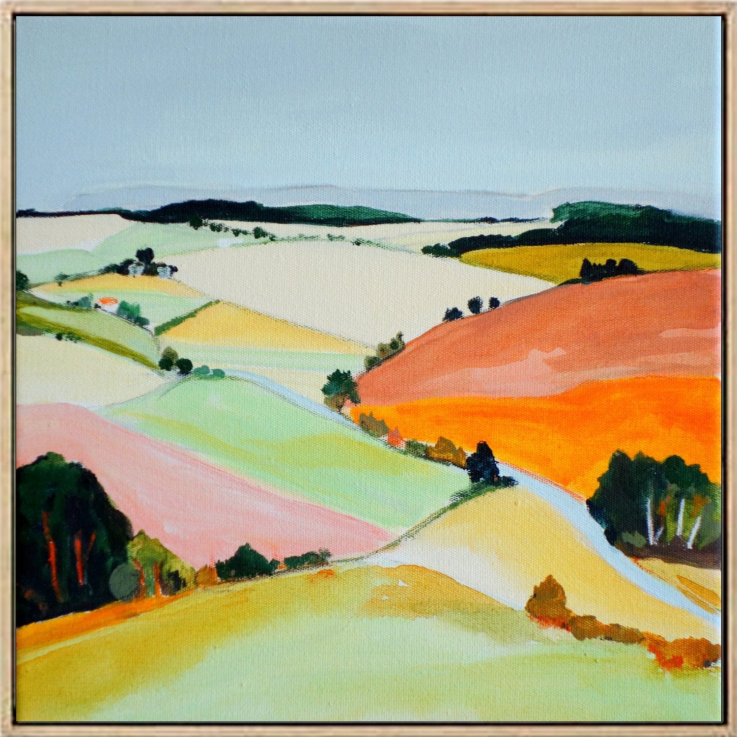 New Day - Framed in Oak