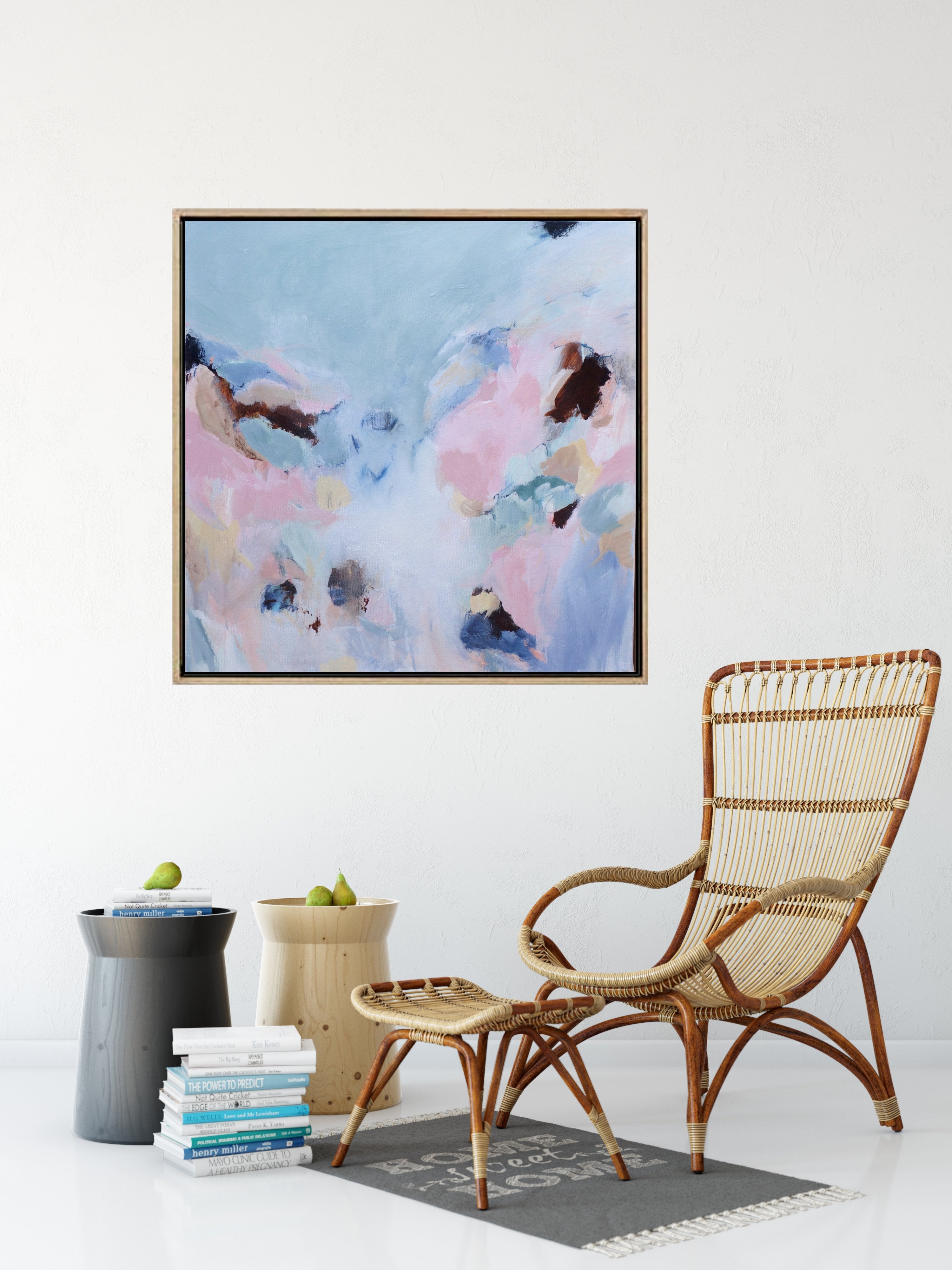 Somewhere Beautiful - Abstract Canvas Painting