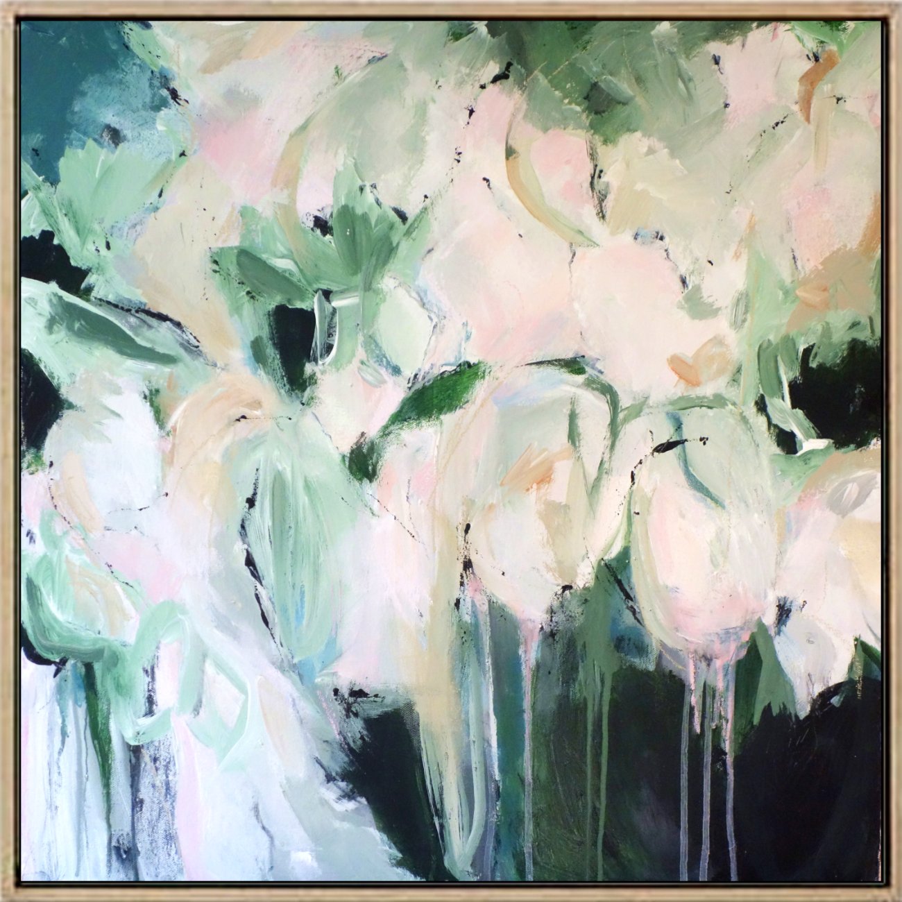 Spring Haze - Abstract Canvas Painting