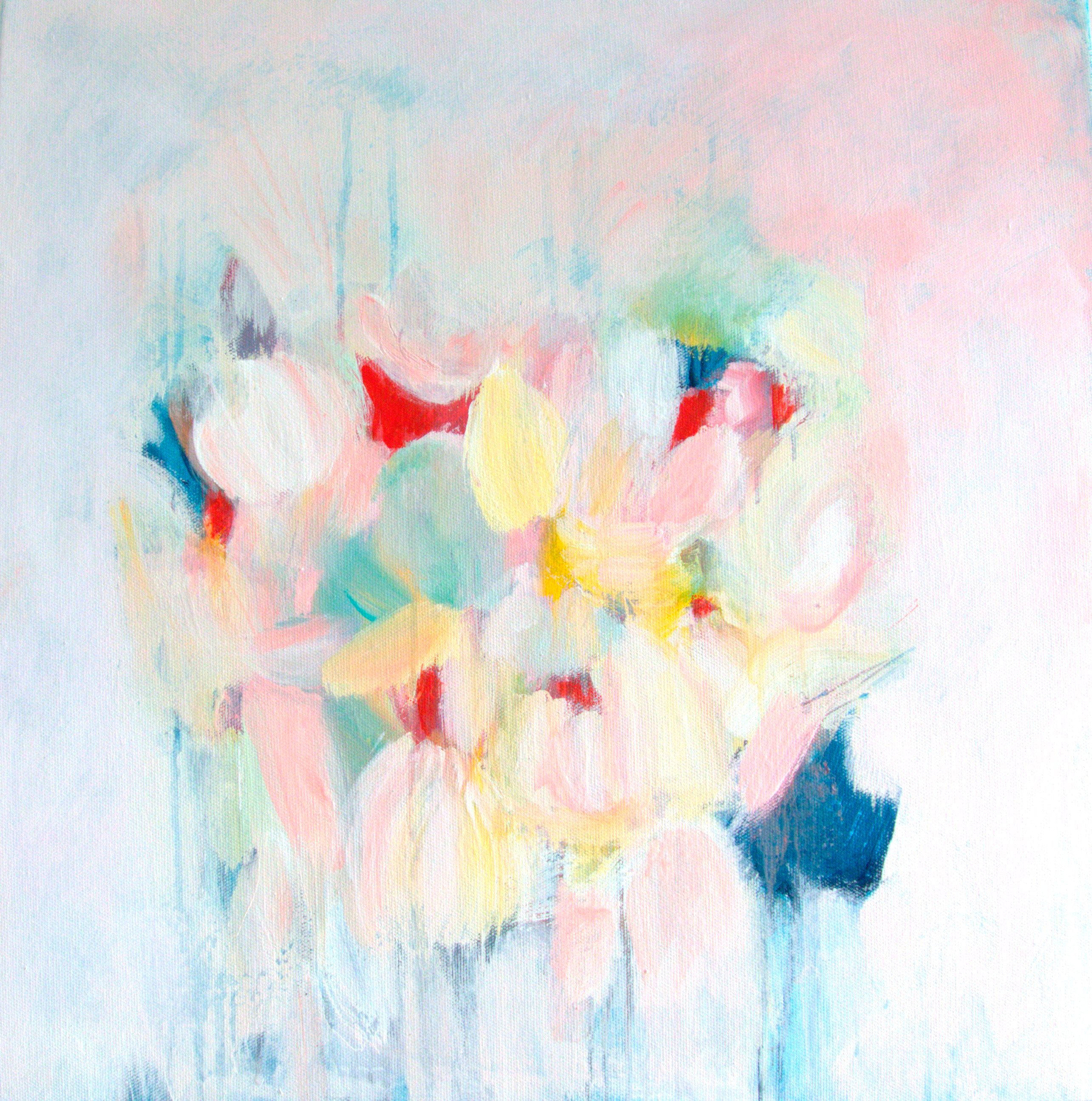 Summer Begins - Floral Abstract Print