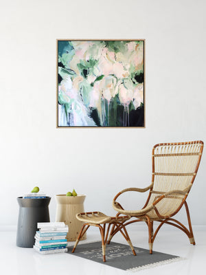 Spring Haze - Abstract Canvas Painting