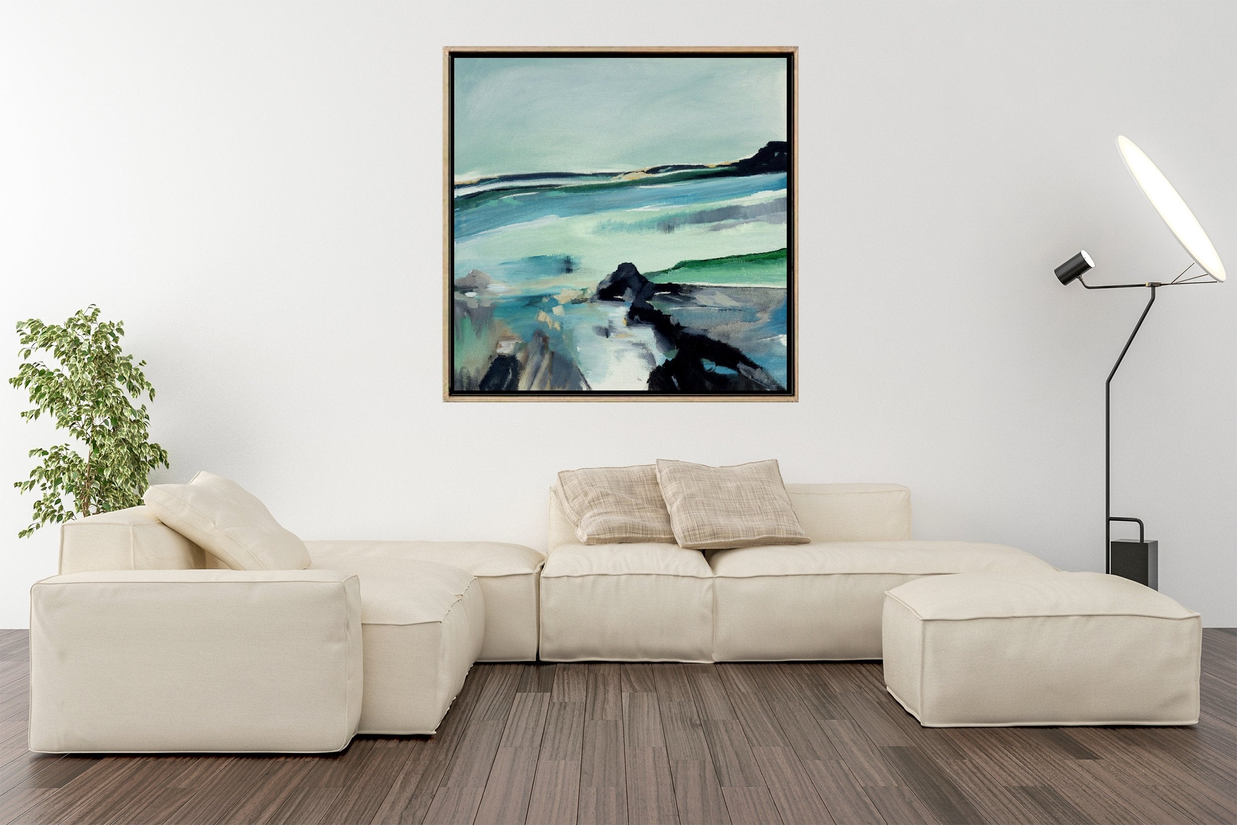 Whispering Waves - Fine Art Abstract Print