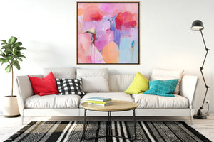 Happy Place - Colourful Expressionist Art Print